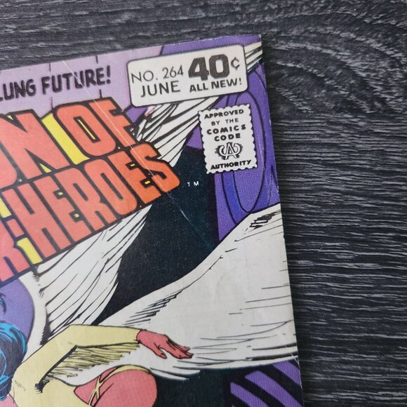 DC Comics Legion Of Super-Heroes #264 1980 Comic Book Collector Bagged Boarded - Picture 3 of 3